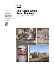 The Asian Wood Pellet Markets Joseph A. Roos and Allen M. Brackley