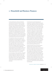 Household and Business Finances 2.