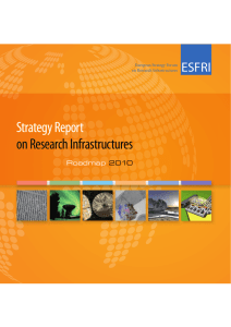 Strategy Report on Research Infrastructures ESFRI Roadmap
