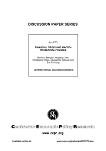 ABCD  DISCUSSION PAPER SERIES www.cepr.org