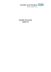 Quality Accounts 2009-10