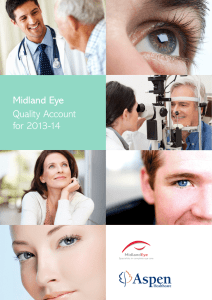 Midland Eye Quality Account for 2013-14 Midland