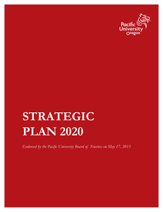 strategic plan 2020