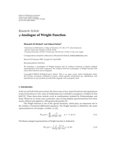 Hindawi Publishing Corporation Abstract and Applied Analysis Volume 2008, Article ID 962849, pages