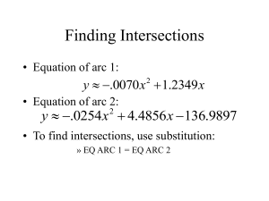 Finding Intersections 9897 . 136