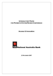 National Australia Bank  I P