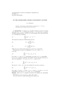 Acta Mathematica Academiae Paedagogicae Ny´ıregyh´ aziensis 17 (2001), 3–7 www.emis.de/journals