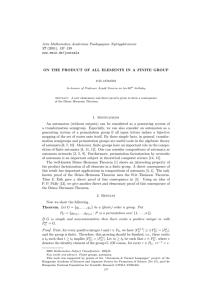 Acta Mathematica Academiae Paedagogicae Ny´ıregyh´ aziensis 17 (2001), 137–139 www.emis.de/journals