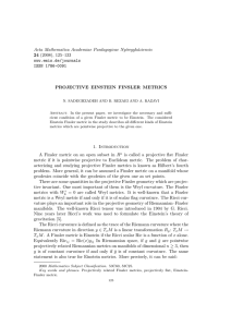 Acta Mathematica Academiae Paedagogicae Ny´ıregyh´aziensis 24 (2008), 125–133 www.emis.de/journals ISSN 1786-0091