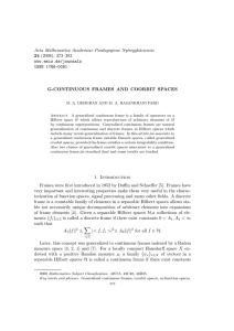 Acta Mathematica Academiae Paedagogicae Ny´ıregyh´aziensis 24 (2008), 373–383 www.emis.de/journals ISSN 1786-0091