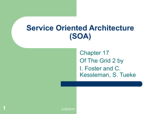 Service Oriented Architecture (SOA) Chapter 17 Of The Grid 2 by