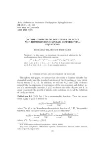 Acta Mathematica Academiae Paedagogicae Ny´ıregyh´ aziensis 32
