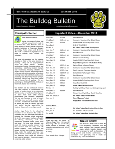 The Bulldog Bulletin