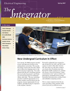 ntegrator The Electrical Engineering Spring 2007