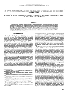 Barker, P. F, Kennett, J. P., et al., 1990