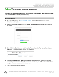 student subscriber instructions