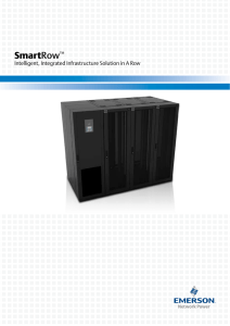 SmartRow Intelligent, Integrated Infrastructure Solution in A Row ™