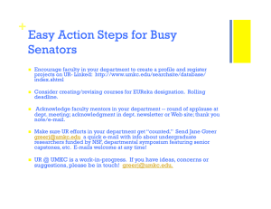 + Easy Action Steps for Busy Senators