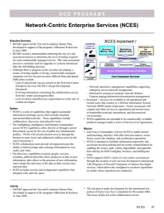 Network-Centric Enterprise Services (NCES)