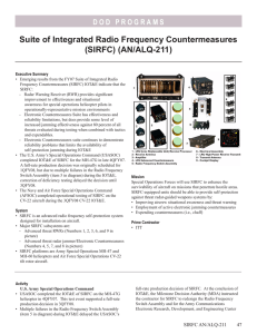 Suite of Integrated Radio Frequency Countermeasures (SIRFC) (AN/ALQ-211)