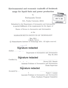 Environmental  and  economic  tradeoffs  of ... usage  for  liquid  fuels  and ...