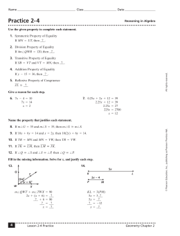 7-1, 7-2 Test Review Answers