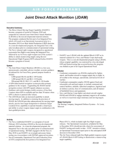 Joint Direct Attack Munition (JDAM)