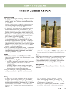 Precision Guidance Kit (PGK)