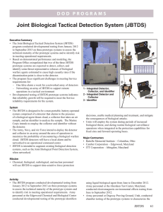 Joint Biological Tactical Detection System (JBTDS)