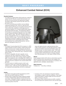 Enhanced Combat Helmet (ECH)