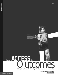 Outcomes ACCESS From to