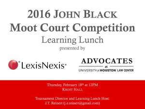 2016 J B Moot Court Competition OHN