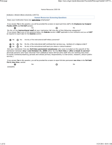 Print page  Human Resources Screening Questions part-time