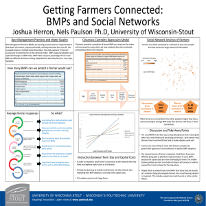 Getting Farmers Connected: BMPs and Social Networks
