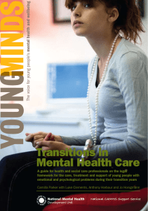transitions in Mental health Care