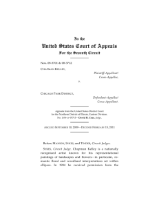 United States Court of Appeals In the For the Seventh Circuit