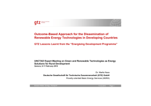 Outcome-Based Approach for the Dissemination of