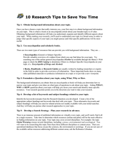 10 Research Tips to Save You Time