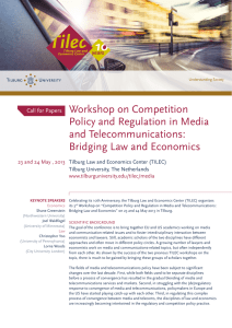 Workshop on Competition Policy and Regulation in Media and Telecommunications: