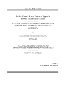 In the United States Court of Appeals for the Fourteenth Circuit