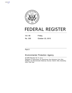 Environmental Protection Agency Vol. 80 Friday, No. 205