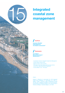 15 Integrated coastal zone management