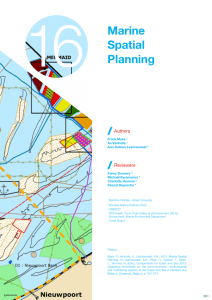 16 Marine Spatial Planning