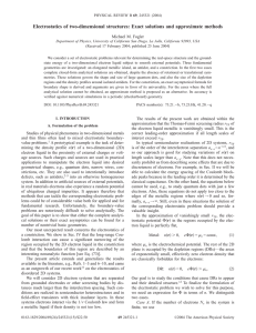 Electrostatics of two-dimensional structures: Exact solutions and approximate methods )