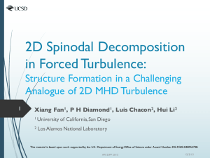 2D Spinodal Decomposition in Forced Turbulence: Structure Formation in a Challenging