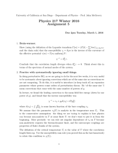 Physics 217 Winter 2016 Assignment 5