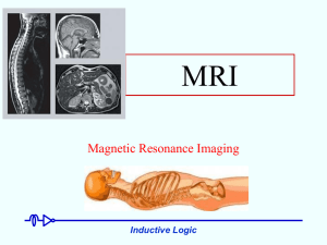 MRI Magnetic Resonance Imaging Inductive Logic