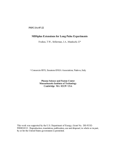 MDSplus Extensions for Long Pulse Experiments