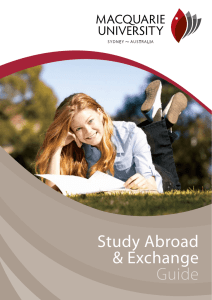 Study Abroad &amp; Exchange Guide