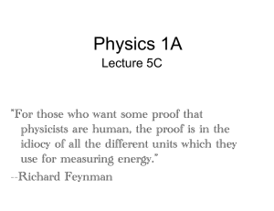 Physics 1A